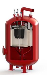 1569548030122675.jpg 电蒸汽锅炉采用机械式螺杆给料装置,实现了机械化的燃料供应(图1)