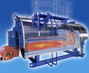 燃油蒸汽锅炉采用燃烧器降火模式燃油燃烧充分，锅炉运行稳定(图1)