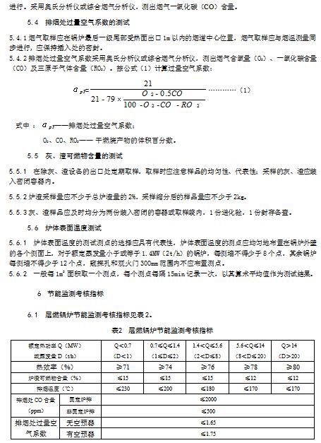 湖南：生物质燃料工业锅炉节能监察（征求意见稿）(图6)