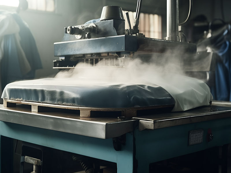 蒸汽发生器在服装熨烫中能做什么？(图2)